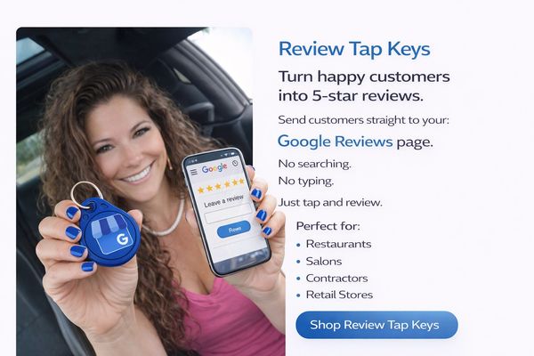 Google Review Tap Key