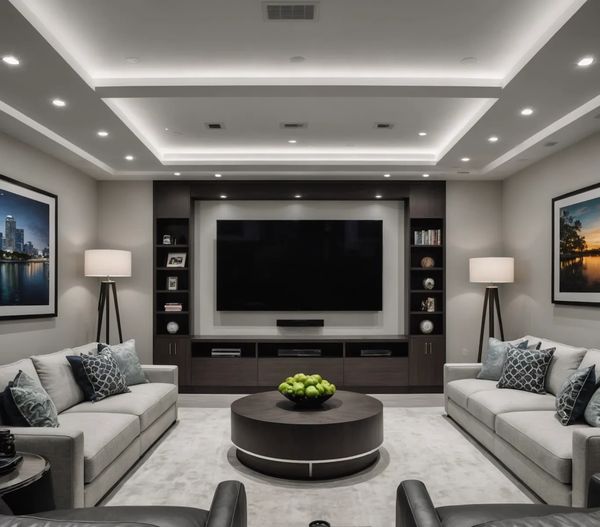 interior living room design in modern home
