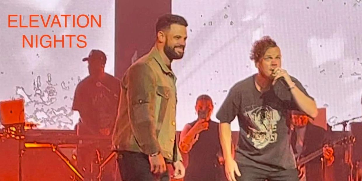 Elevation Nights with Pastor Steven Furtick, Chris Brown, and Elevation Worship. Nashville, TN 2023