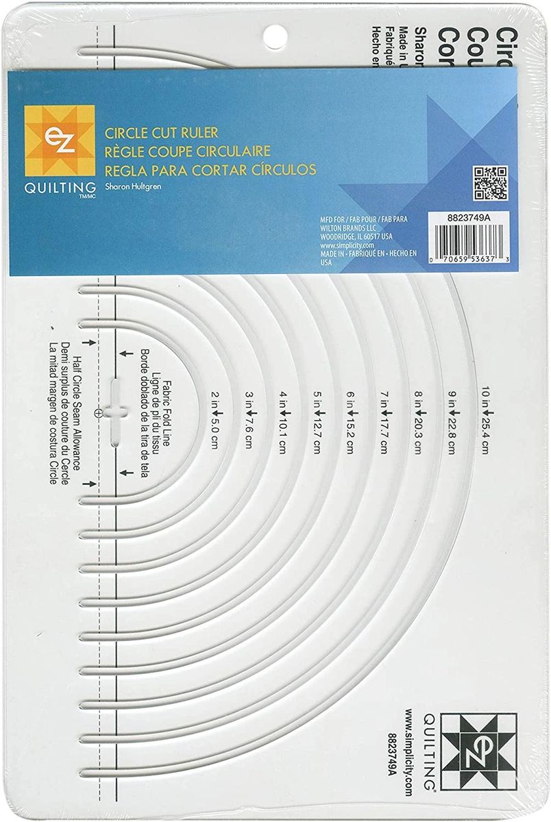 Easy Circle Cut Ruler