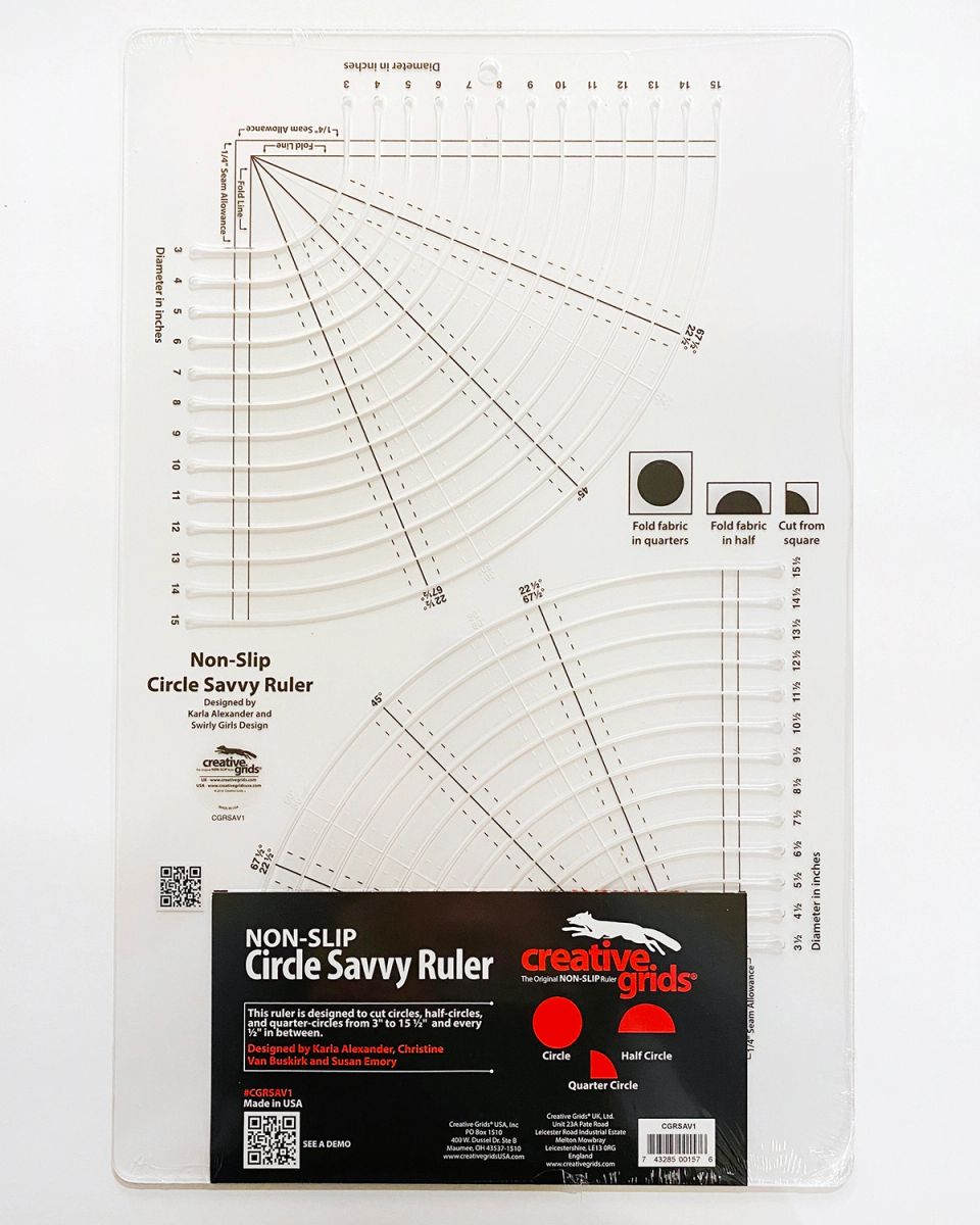 Circular Sparse Ruler Circle Savvy Ruler