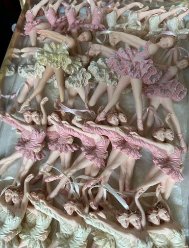  Bunch of Figurines That Are on a Table