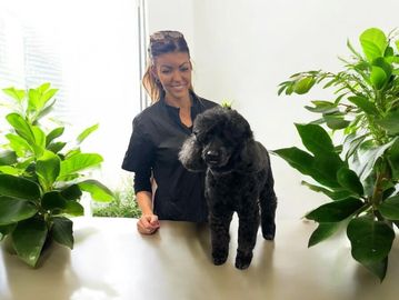 me and a dog