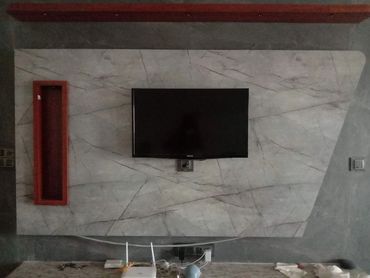 24" TV MONTING ON WOOD CABINET