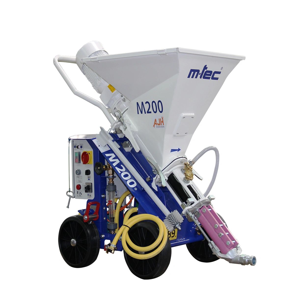 Our m200 plastering machine 