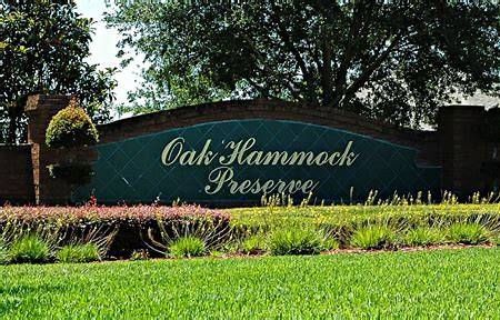 WELCOME TO OAK HAMMOCK