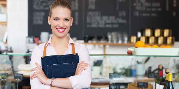 Business woman accounting and bookkeeping