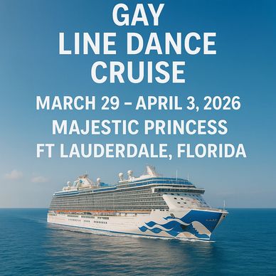 Gay Country Line Dance Cruise hosted by Lee Fox, from Ft Lauderdale Florida