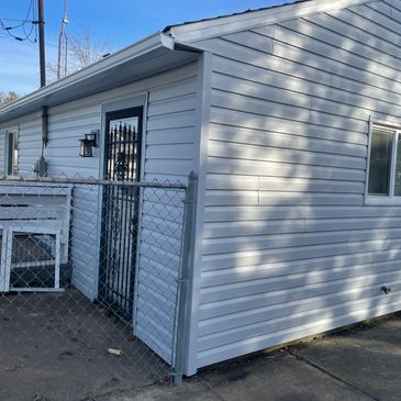 New vinyl siding