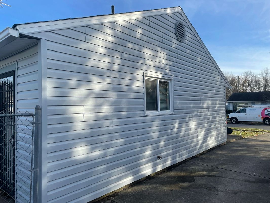 Siding install