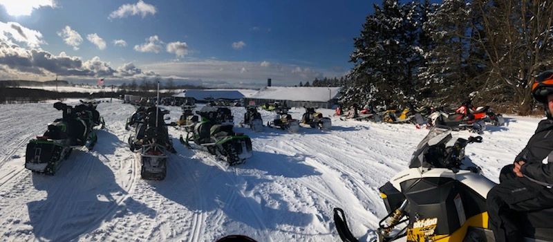 snowmobiling life tughill