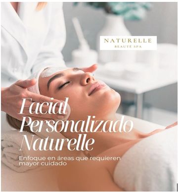Tratamiento facial personalizado en spa.