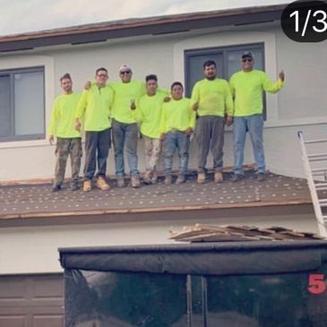 Team Work Roof Crew