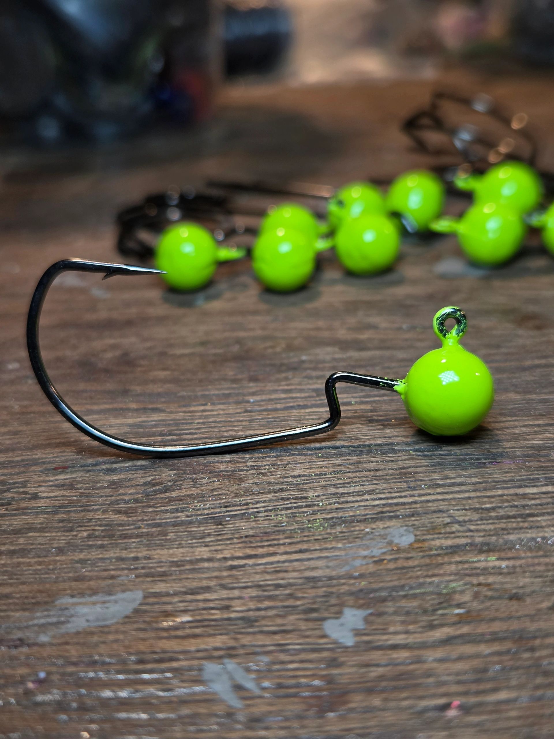 1/4oz Chartreuse Structure Bomb 2ct
