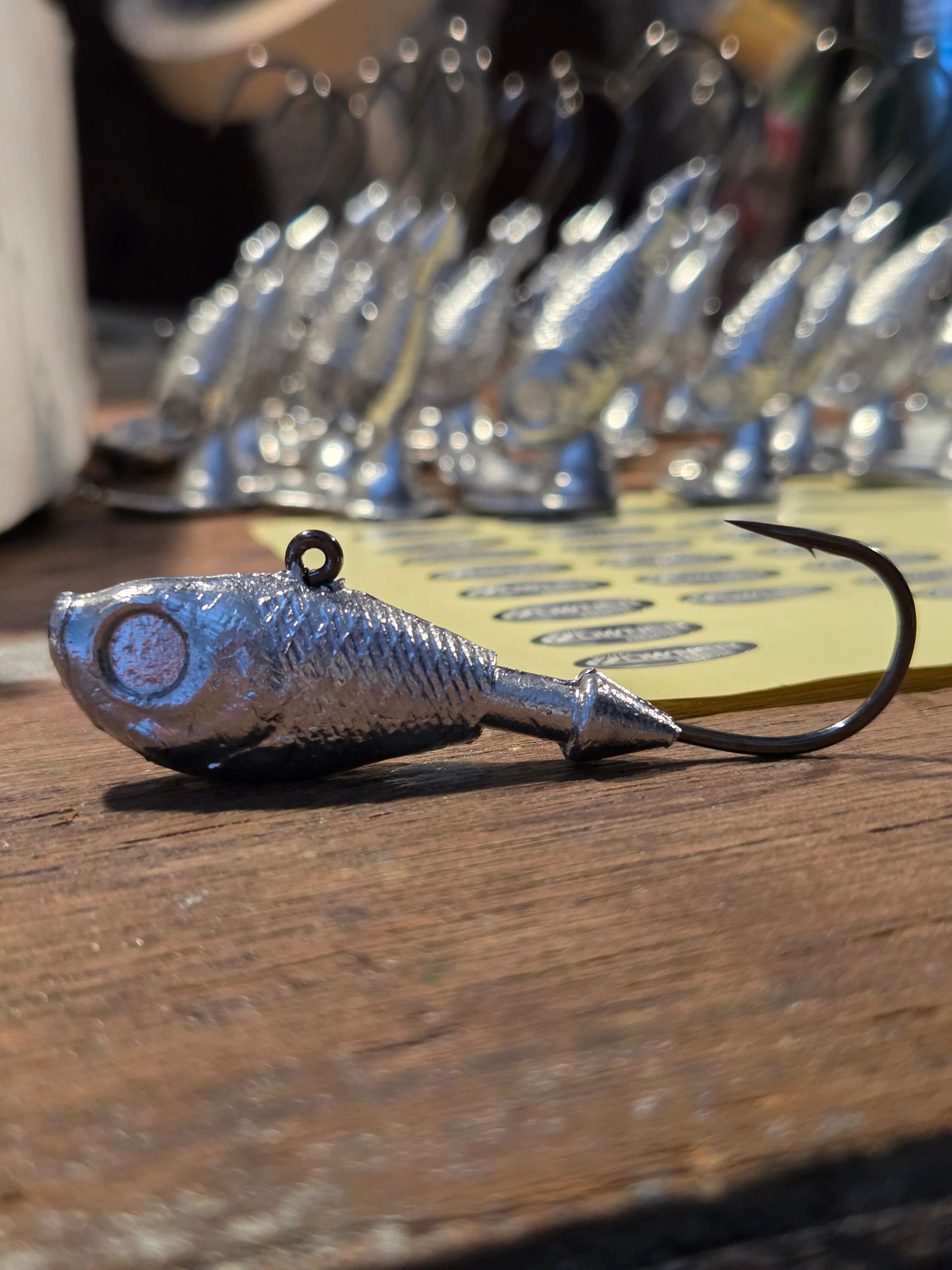 1.5oz Owner Hook Ultra Minnow Head 1ct