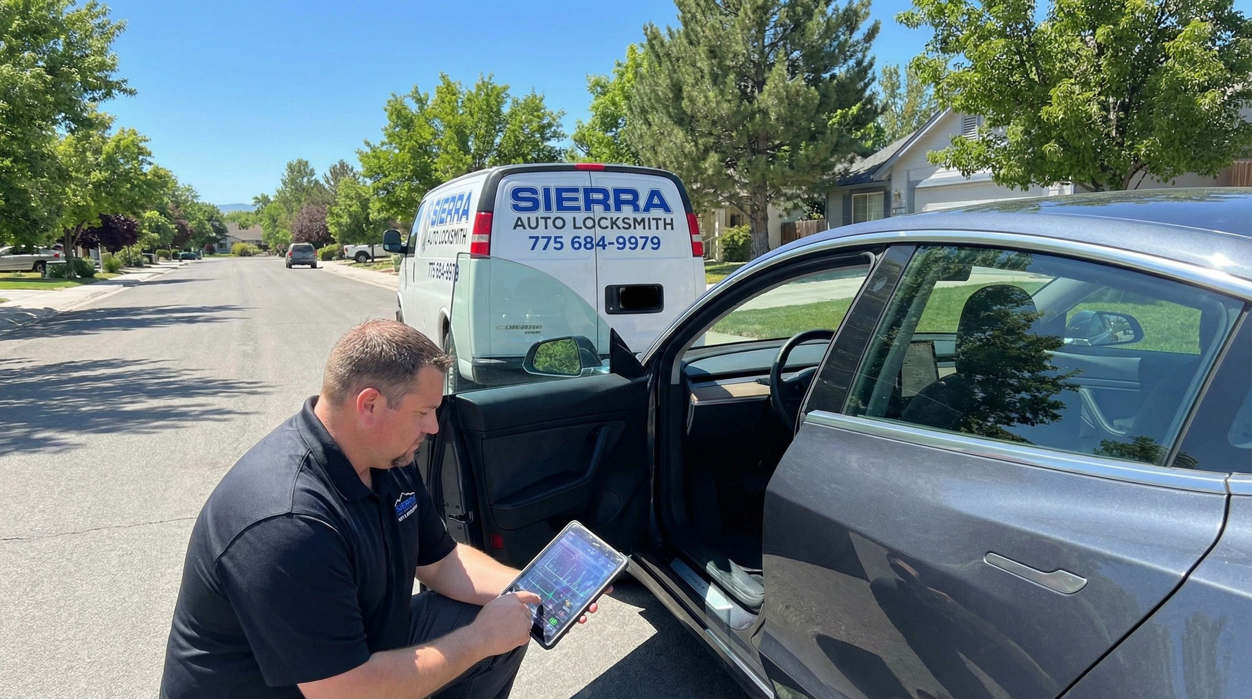 Sierra Auto Locksmith, Mobile locksmith service in Minden, NV Tech programming car key and  fobs