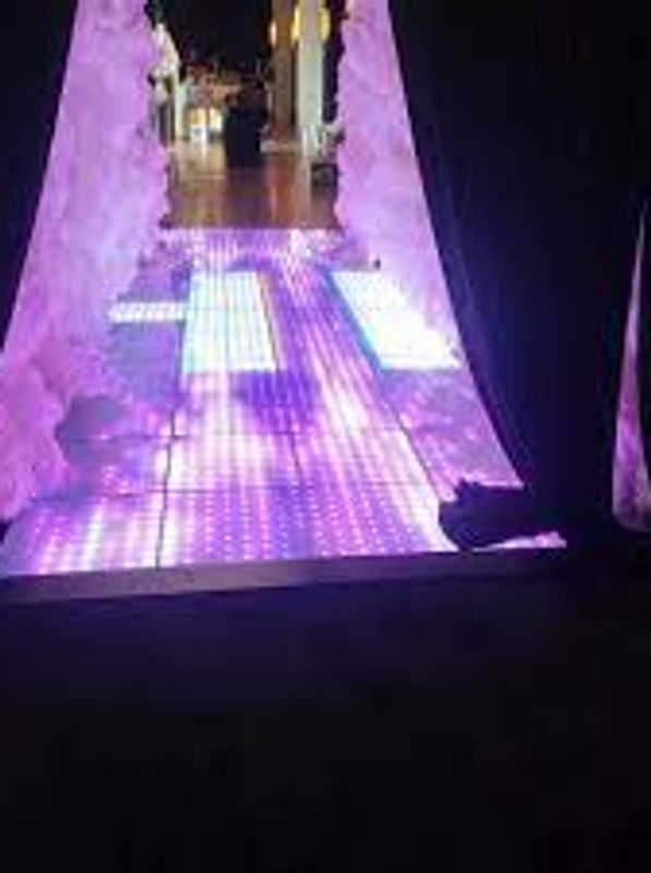 LED Dancefloor for Calfee Productions in New Orleans.
