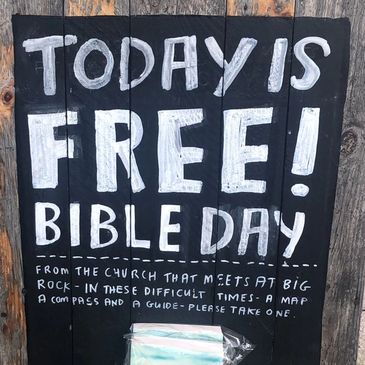 Today is free bible day 