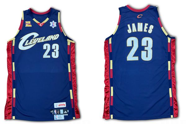 LeBron James One of a Kind Rare Alternate Game Worm Jersey