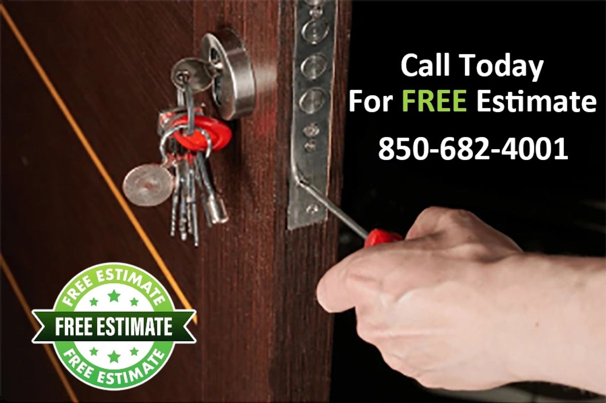 Locksmith - Replacing lock and key for client that was locked out of their home. Free Estimate.