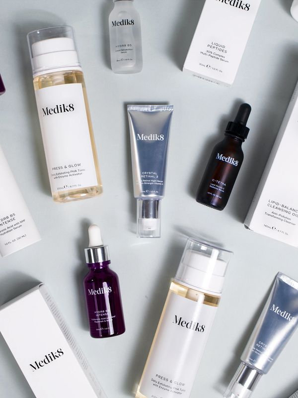 Skin care from the brand Medik8, this is advertising online shopping at CCC Skin