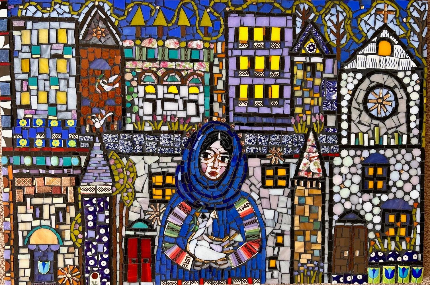 
The Peace Pilgrim represents the journey to discover peace and harmony among world cultures. The ch