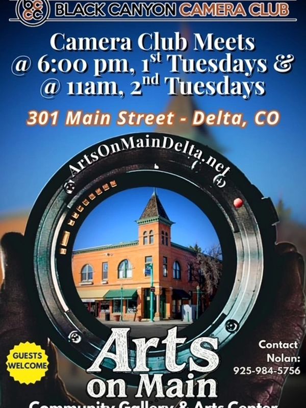 Black Canyon Camera Club Poster