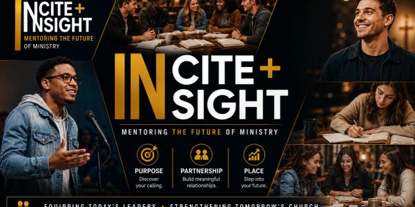 Mentoring the future of ministry with purpose, partnership, and place.