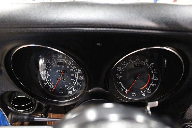 For the first time in Corvette history, the 1975 model year featured a fully electronic tachometer. Replacing the older mechanical cable-driven system, the new setup received its signal directly from the HEI ignition system, improving accuracy and reliability. This modernized approach reduced mechanical complexity and allowed for smoother needle operation—just one more way the '75 Corvette quietly embraced advancing technology beneath its familiar skin.