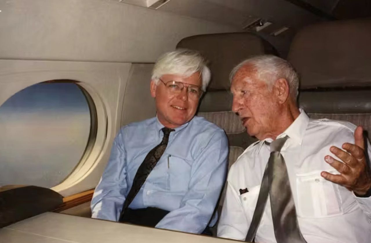 This is one of the rare images that captures a real handoff moment—Dave McLellan and Zora Arkus-Duntov together, moving in the same direction, even as the Corvette’s priorities were shifting under them. Duntov represented the original performance-first era: horsepower, durability at speed, and the belief that Corvette had to prove itself the hard way. McLellan inherited that DNA, but his time would be defined by a different kind of fight—engineering a Corvette that could survive the late-’70s reality of emissions, fuel changes, noise regulations, and tighter safety standards without losing its identity. In that sense, this photo isn’t just two chief engineers traveling together; it’s the bridge between the Corvette’s raw muscle years and its more systems-driven, compliance-era evolution.