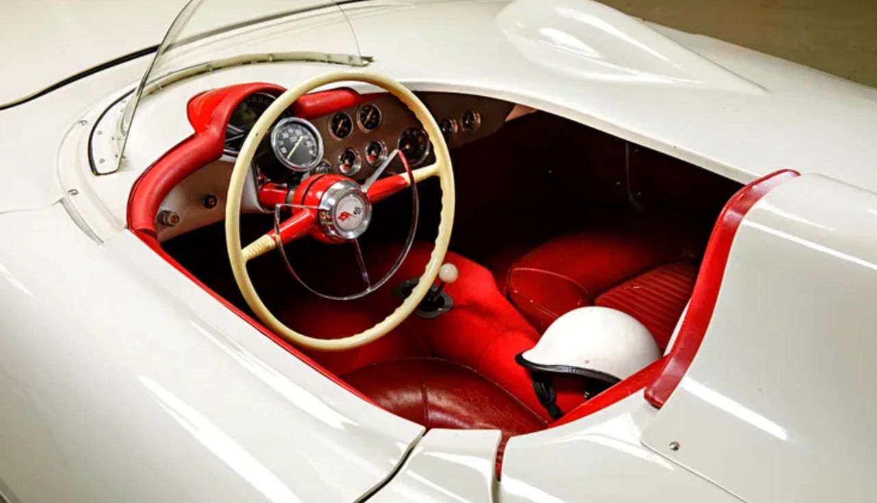 The enclosed cockpit of the EX-87 was engineered with a singular priority: control at extreme speed. By recessing the driver deeper within the bodywork and surrounding the cockpit with smooth, continuous surfaces, Chevrolet reduced aerodynamic disturbance while improving high-speed stability and driver endurance. The layout also allowed critical instrumentation to remain directly in the driver’s line of sight, reinforcing the car’s role as a data-gathering platform rather than a production prototype. In the EX-87, the cockpit was not about comfort—it was about precision, safety, and sustained high-velocity testing. (Image source: MotorTrend.com)