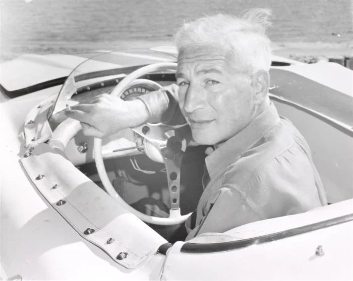 By the time this photograph was taken, Zora Arkus-Duntov had accomplished exactly what he set out to do at Daytona Beach in 1956: turn Corvette performance from promise into proof. The two-way speed runs on the sand validated the lessons learned with the EX-87, demonstrating that Chevrolet’s small-block—properly developed—could sustain world-class speeds under public scrutiny. For Duntov, Daytona was not a victory lap but a confirmation, the moment when data finally caught up to belief. The Corvette would never again be dismissed as merely stylish—because Zora had ensured it was fast, and provably so. (Image courtesy of GM Media LLC)