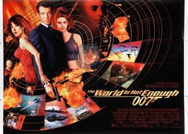 James Bond The World Is Not Enough movie poster