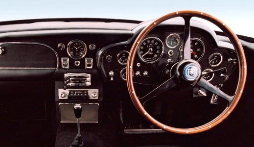 inside Aston Martin DB5