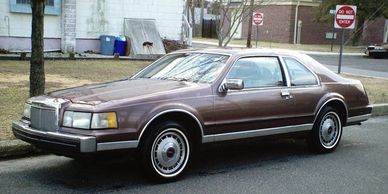 Lincoln Mark VII 1987 model