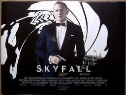James Bond Skyfall movie poster