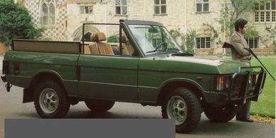 Range Rover Cabriolet 1980 model