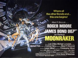 James Bond Moonraker movie poster