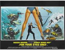 James Bond For Your Eyes Only movie poster