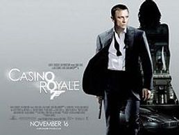 James Bond Casino Royale movie poster