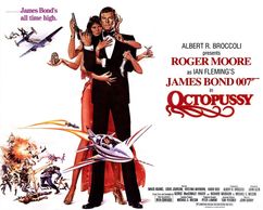 James Bond Octopussy movie poster