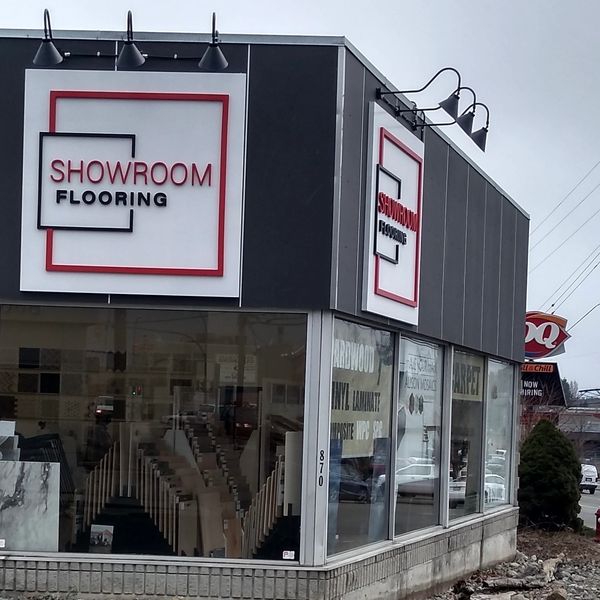 Our Courtenay Flooring Store, in the Comox Valley.