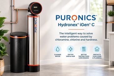 PURONICS Hydronex iGen C water treatment system for cleaner water.