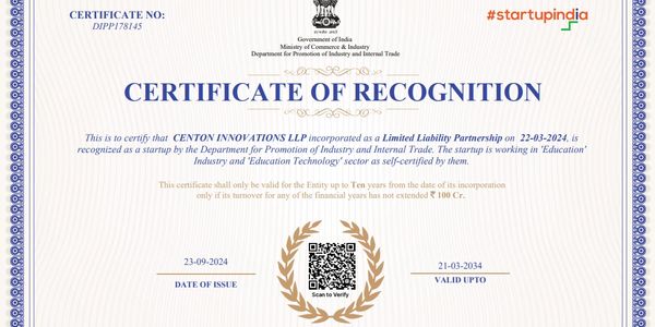 startupindia certificate