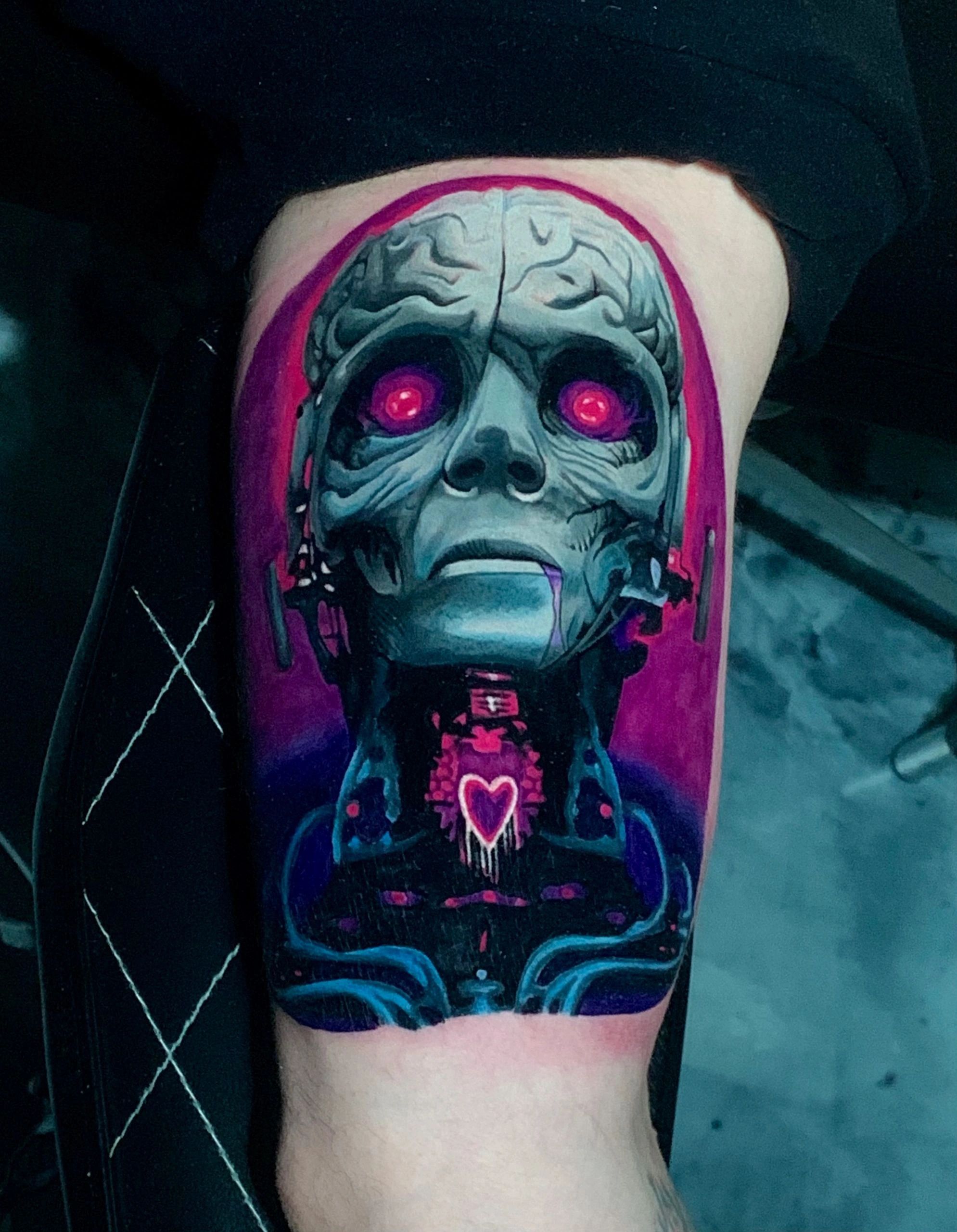 Ghostline tattoo