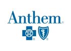 Anthem logo with Blue Cross Blue Shield symbols.