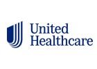 United Healthcare logo with blue text and emblem.