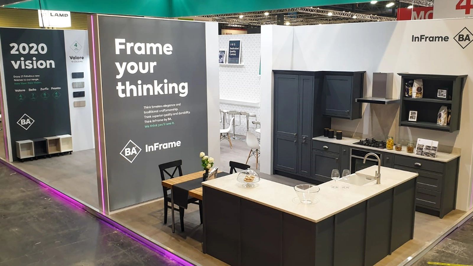 Tailormade Woodcraft Exhibition Build Belfast, Northern Ireland