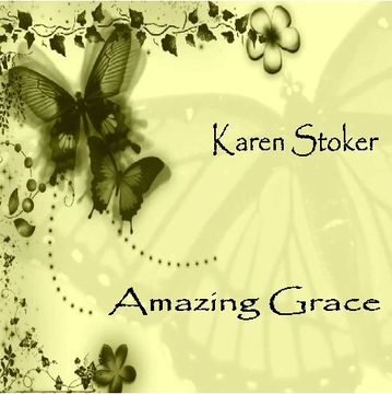 Album cover with butterflies and floral designs.