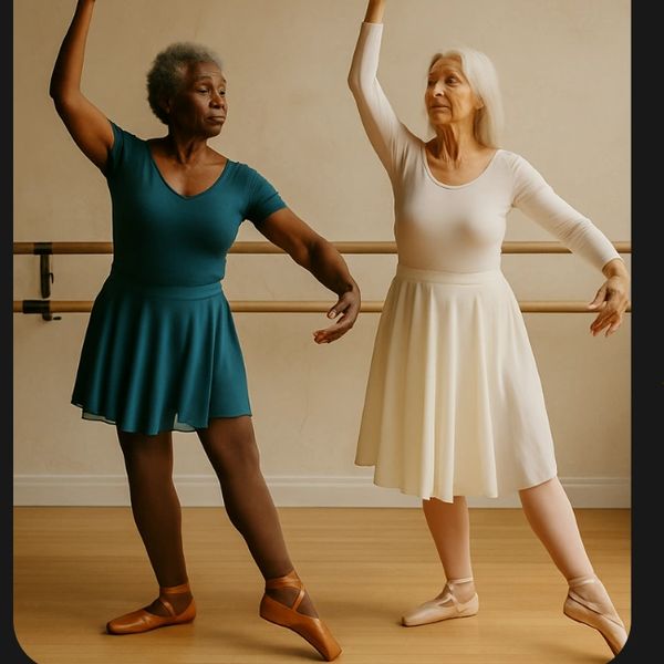 Silver Swans Ballet offers free weekly ballet classes for adults 65+ focusing on balance and self-expression.
